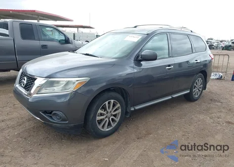 2014 Nissan Pathfinder Sv from USA, damaged, VIN 5N1AR2MNXEC635496